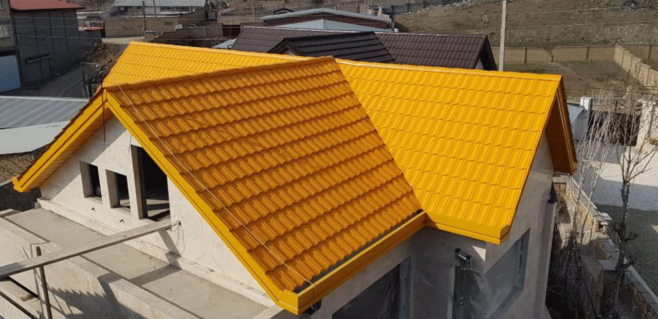 Implementation-and-installation-of-luxury-gable-roof5 سقف شیروانی لاکچری