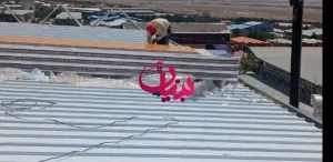 ساندویچ پانل دیواری اجرا و نصب ساندویچ پانل سقفی