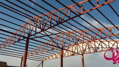 نحوه آهن کشی سقف شیروانی