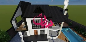 مدل های سقف شیروانی فلزی