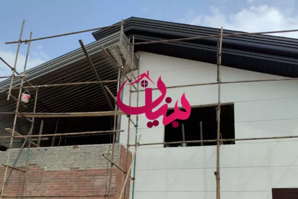 اجرا و نصب سقف آردواز ویلایی